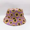 Nuevo Sombrero de Pescador con Estampado de Girasol de Amazon para Mujer, Sombrero de Pescador de Moda, Sombrero de Pescador Sencillo, Sombrero de Sol para Hombre