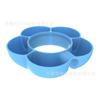 Bandeja de Silicona para Snacks en Stock Adecuada para Vasos Stanley, Bandeja de Frutas con Compartimentos, Plato Tazón para Snacks Stanley