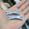 4,5cm Presilha Bico de Pato Cor Doce Grampo de Cabelo Cruzado Desenho Animado Infantil Presilha Lateral Acessórios de Cabelo Nova Presilha de Liga Colorida