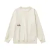Venda Quente Marca da Moda Moletom Masculino Bordado Gola Redonda Outono Inverno 2026 Novo Casual Americano Outono Manga Longa Top da Moda