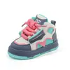 Zapatos Deportivos para Niños Primavera y Otoño Nuevo Estilo 2026 de Caña Alta de Cuero para Bebé Impermeables Casuales Otoño Tenis para Niños Niñas