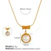 Chapado en oro real collar de perlas francés retro para mujer transfronterizo nuevo diseño simple de nicho cadena para la clavícula venta al por mayor