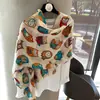 Bufanda de Seda para Mujer Estilo Coreano Versátil Delgada de Gasa Bufanda de Verano Multifuncional Decoración de Viaje Protección Solar Ropa Exterior de Algodón y Lino Bufanda Chal