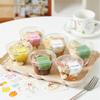 Celebridad de internet mini pastel transparente taza de plástico embalaje tiramisú embalaje exterior 180ml mini caja de mousse