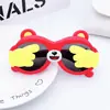 Gafas de sol infantiles de dibujos animados con tapa abatible, polarizadas, anti-ultravioleta, gafas de sol de moda para niños y niñas, gafas de silicona
