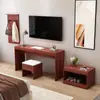 Mueble de TV para hotel, almacenamiento de equipaje, habitación estándar, juego completo de muebles especializados para hotel, combinación simple para casas de huéspedes y apartamentos