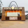 Accesorios de Pose para Celebridades de Internet Se Pueden Usar como Cafeterías para Vender Puestos de Snacks, Fabricantes Personalizados de Food Trucks de Metal Fibra de Vidrio
