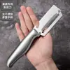 Nuevo Cuchillo de Acero Inoxidable para Pelar Caña de Azúcar, Pelador de Cocina, Pelador Comercial Engrosado para Pelar Calabaza y Lechuga