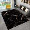 Alfombra de Área Geométrica de Mármol Azul Dorado Escandinavo Suministro Transfronterizo de Amazon Aliexpress Jt Mitad-
