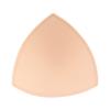 Almohadillas triangulares de esponja para el busto, inserciones para bras de otoño e invierno para mujer, almohadillas de lencería sexy sin costuras