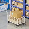 Carrito de reparto, Carrito de compras, Carrito pequeño de arrastre, Carrito de compras de supermercado, Carretilla grande, Carrito de camping exterior para niños, Gran capacidad