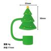 Tapón antipolvo de silicona de grado alimenticio para pajita de Navidad, de 10 mm, de vidrio, gran oferta en Amazon