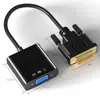 Cabo Adaptador DVI para VGA Transfronteiriço 24+1 Conversor DVI para VGA com Chip Suporta 1080P HD