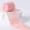 Fita de fio de neve com acabamento em lã rasgada à mão DIY Casamento Porta-flores Presente Convite Tira decorativa Laço Acessórios de cabelo