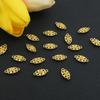 Venta Caliente Transfronteriza Hebilla de Melón Colgante de Borla diy Pasador Antiguo Paso Sacudidor Corona de Pelo Multitud Aleación Hoja Material Accesorios
