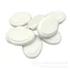 Cabeça Esfoliante Eva Branca de Alta Elasticidade Cabeça Esfoliante Abrasiva de Eva Algodão Abrasivo Eva de Alta Elasticidade Oval