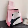 Inventário processamento de baixo custo quadra inteira versão japonesa e coreana de bolsa de mão casual para todas as estações bolsa de ombro celebridade da internet feminina de tricô