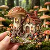 Novo Ímã de Geladeira de Resina Tridimensional Estilo Chinês, Decoração Criativa Personalizada para Casa, Decoração de Inauguração, Presente Souvenir Colecionável