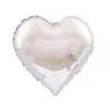 Globo de papel de aluminio en forma de corazón de 18 pulgadas para bodas, cumpleaños, propuestas, declaraciones de amor, lugares de boda, fiestas y decoraciones de ambiente de centros comerciales.