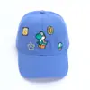 Boné de Baseball Infantil Bonito Desenho Animado Anime Chapéu de Sol Meninos Transfronteiriço Primavera e Outono Novo Boné de Aba Bordado Atacado