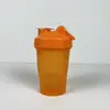 Suministro directo de fábrica vaso mezclador de polvo para sustituto de comida 400ml vaso para batido con escala vaso de plástico vaso portátil para fitness
