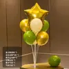 Decoraciones de Globos Flotantes de Mesa y Piso con Tema de Cumpleaños Feliz Cumpleaños para la Fiesta de Primer Cumpleaños de Niños, Decoraciones Brillantes