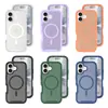 Aplicável Transfronteiriça Capa para Celular Apple 17Pm com Protetor de Tela Céu Estrelado Magnético, Capa Protetora Simples 16 Anti-Queda para iPhone 17E