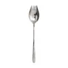 Cuchara y Tenedor Integrados de Acero Inoxidable Hogareño Creativo Coreano de Doble Propósito Cuchara para Té de la Tarde Cuchara para Pastel Cuchara y Tenedor para Ensalada de Frutas
