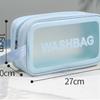 Bolsa de higiene pessoal para viagem, bolsa de cosméticos para cuidados com a pele, portátil, multifuncional, para armazenamento de cosméticos de celebridades da Internet, portátil, de grande capacidade
