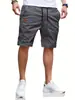 Novos Shorts de Trabalho de Verão Europeu Masculino Estilo Americano da Amazon, Calças Esportivas Largas, Versátil Casual Atacado Transfronteiriço