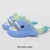 [Dropshipping] Pantuflas Tiburón Arcoíris Suela Gruesa de Eva 4cm