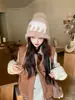 2026 nuevo invierno para hombre y mujer estilo hip-hop multicolor moderno 3D cálido patrón de letras gorro de punto