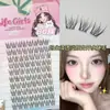 Life Girls Pestañas Postizas Naturales Artificiales Transparentes para Madres Extremadamente Finas Oblicuas Injertadas Vuelo Pelo de Hada Cómico Salvaje