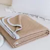 Cobertor Waffle de Algodão Respirável Mais Vendido, Manta Multifuncional, Lençol de Cama, Cobertor de Sesta, Cobertor de Ar Condicionado