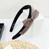 Nueva Diadema de Esponja con Lazo de Pedrería Estilo Coreano de Gama Alta Moda Todo-partido Compresión del Cabello Lujo Ligero alta calidad Diadema Tocado