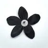 Abalorios Spot Flor de Cinco Pétalos Satén Flor Estéreo Flor Estéreo Hecha a Mano Material DIY Accesorios para el Cabello Ramillete Flor para Zapatos Decoración de Accesorios para la Ropa