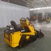 Cargadora compacta de conductor montado para operación en interiores, carretilla elevadora pequeña exportada a Singapur, compatible con EPA/Euro 5