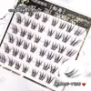 [6 Fileiras Sem Cola] Novo Estilo Chinês Qingqiu Raposa Novo Macio Nova Raposa Cílios Postiços Naturais Fotogênicos Estilo Voador Oblíquo
