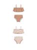 Bikini de Dos Piezas Estilo Ins para Niña, Traje de Baño Lindo Estilo Princesa 2026, Traje de Baño Infantil Resistente al Cloro y con Protección Solar