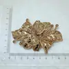 Estilo Popular con Flores Tridimensionales de Pedrería, Nuevos Pasadores, Aros para el Cabello, Gomas para el Cabello, Accesorios para Zapatos, Accesorios de Joyería Brillantes Versátiles, Accesorios para Ropa
