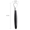 Raspador de Língua de Aço Inoxidável Escova para Revestimento da Língua para Remover Mau Hálito Artefato Raspador de Língua Limpador de Revestimento da Língua Adulto Ferramenta de Limpeza Bucal
