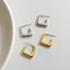 ES53 Estilo INS Simples Retro Pendientes de Cuerpo Entero de Plata S925 Diseño de Nicho Elegantes Pendientes Franceses de Lujo Ligero Versátiles