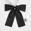 Saia Xadrez Jk Camisa Gravata Borboleta Corda Boxer Pena Gravata Borboleta Bolinhas Fofo e Doce Alça Longa Borboleta Grande Acessórios