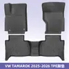 Alfombrillas de Suelo para Coche 3D para Todo Clima de TPE para VW TAMAROK 2025-2026