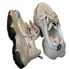 Zapatos de Moda Populares Estilo Papá para Mujer Primavera y Verano 2025 Suela Gruesa Elevadores Malla Transpirable Versátiles Ligeros Zapatos Deportivos y Casuales
