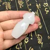 Colgante de Guanyin de Jade Blanco Grado Hetian Xinjiang, Colgante de Jade, Placa de Jade, Adorno de Jade, Colgante de Guanyin de Jade Afgano