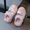 Zapatos para Niñas Sandalias de Tira con Lazo y Perlas 2025 Verano Nuevos Sandalias Deportivas de Malla para Señora Niña Linda Bebé