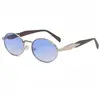 Gafas de Sol Transfronterizas Europeas y Americanas 2025 Gafas de Metal Gafas de Sol de Moda para Mujer Gafas con Sentido Avanzado para Fotografía Callejera Retro