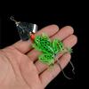 Isca Artificial para Peixe Cabeça de Cobra, Isca Macia, Isca Artificial de Afundar com Design Anti-Enrosco, Equipamento de Pesca Portátil Biônico Ponderado