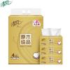 Qingfeng Hogar y Comercial Edición Dorada 4 Capas 90 Hojas/Paquete*4 Cajas Papel Higiénico Br41Sj